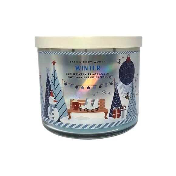 Bath & Body Works Winter 14.5 Oz 3-Wick Candle - Picture 6 of 6